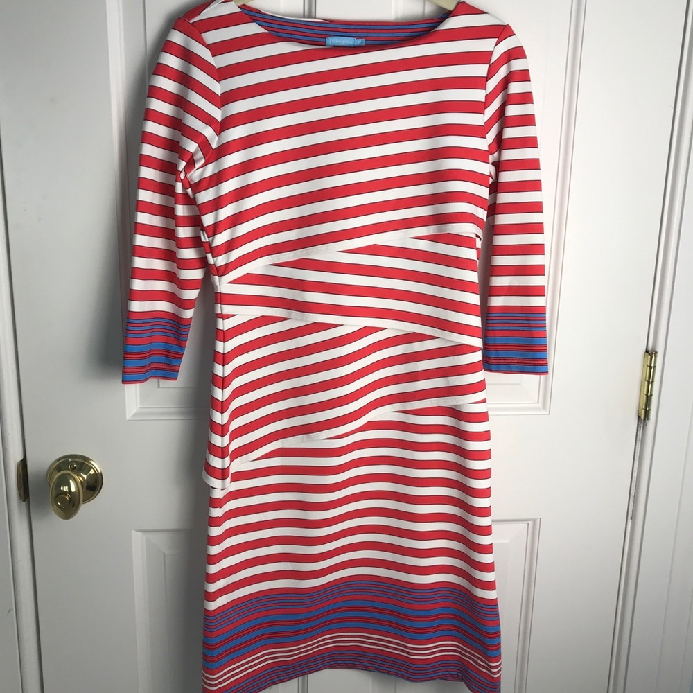 J. McLaughlin Striped Dress Size XS